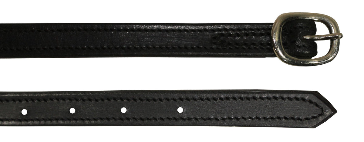 Double-Stitched Spur Straps