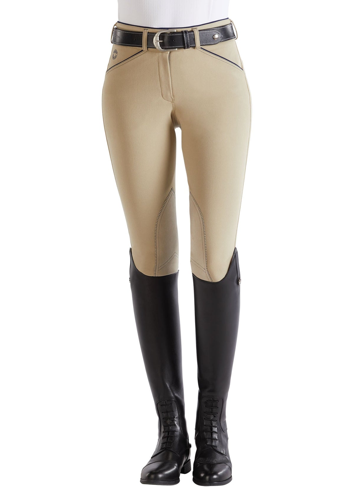 Ladies’ Wellesley Classic Piped Knee-Patch Breech
