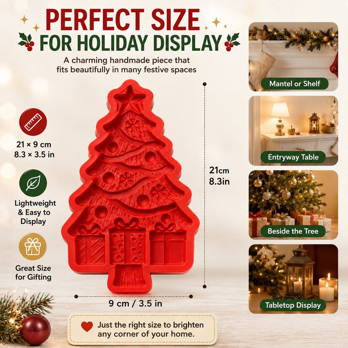 🏆 Limited-Time Promo: 50% OFF!🎖️ - 🎄 DIY Christmas Tree Mold & Paint Craft Kit