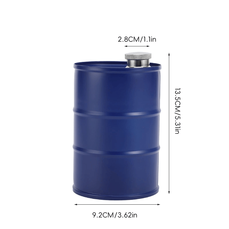 750ml Oil Drum Stainless Steel Flask