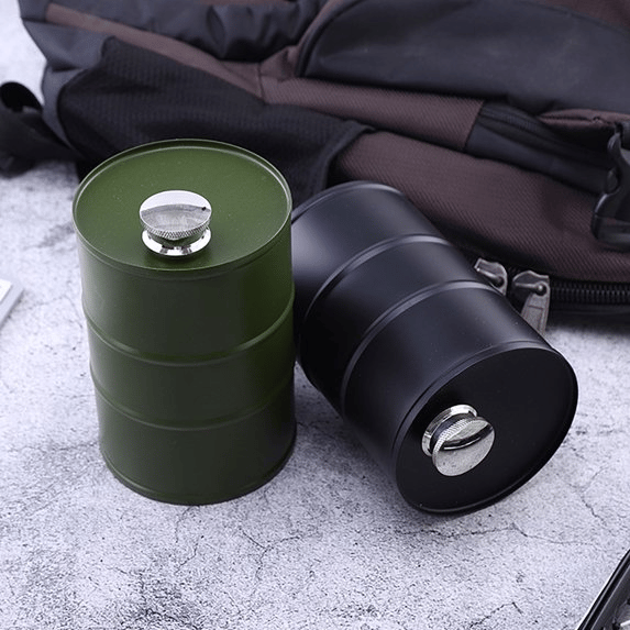 750ml Oil Drum Stainless Steel Flask