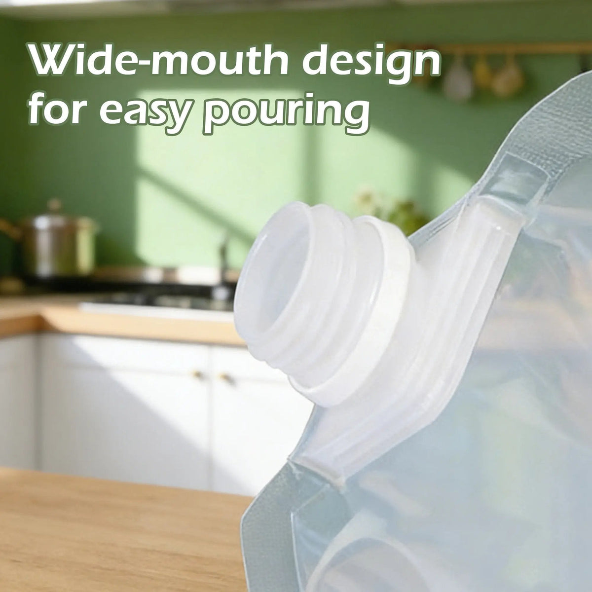 Reusable Airtight Food Storage Bags for Grains & Pantry Essentials (5-Pack)