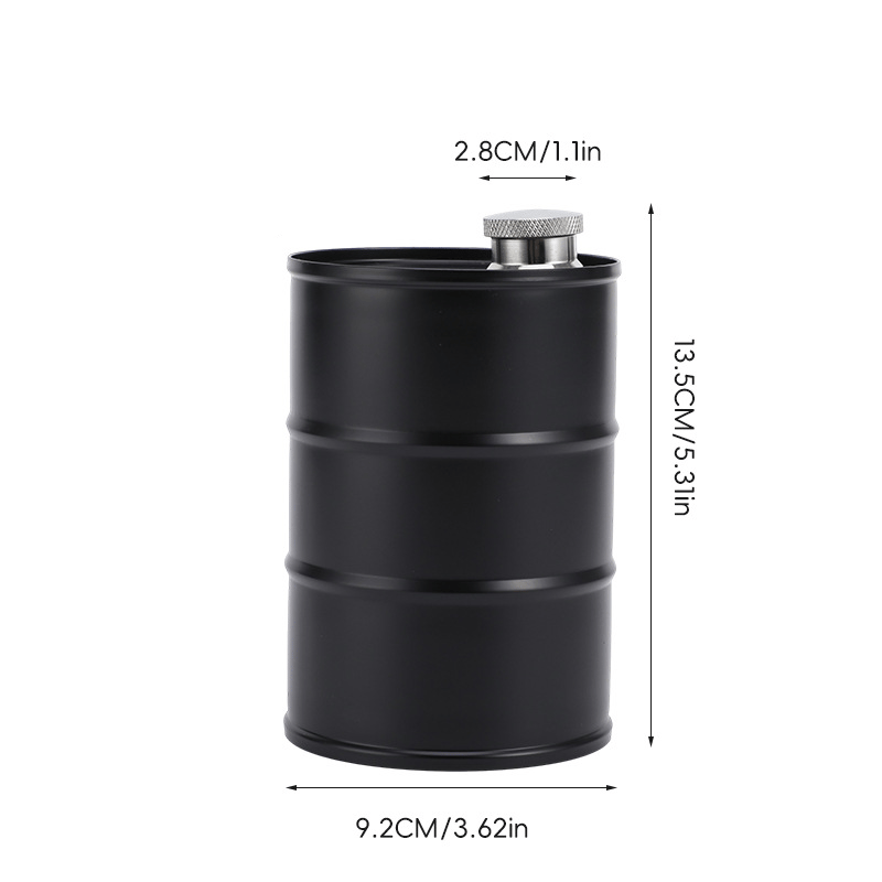 750ml Oil Drum Stainless Steel Flask