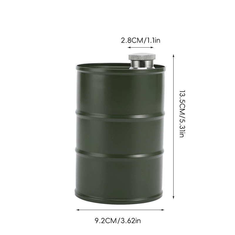 750ml Oil Drum Stainless Steel Flask