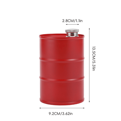 750ml Oil Drum Stainless Steel Flask