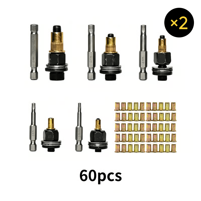 Carbon Steel Rivet Nut Tool Set