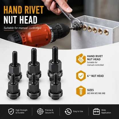 Carbon Steel Rivet Nut Tool Set