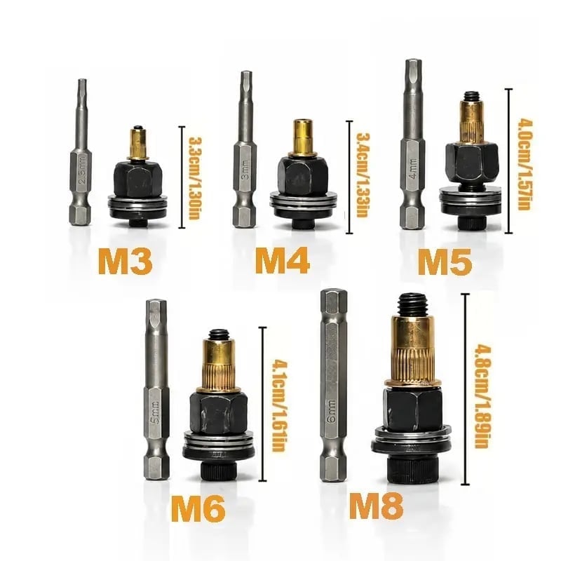 Carbon Steel Rivet Nut Tool Set